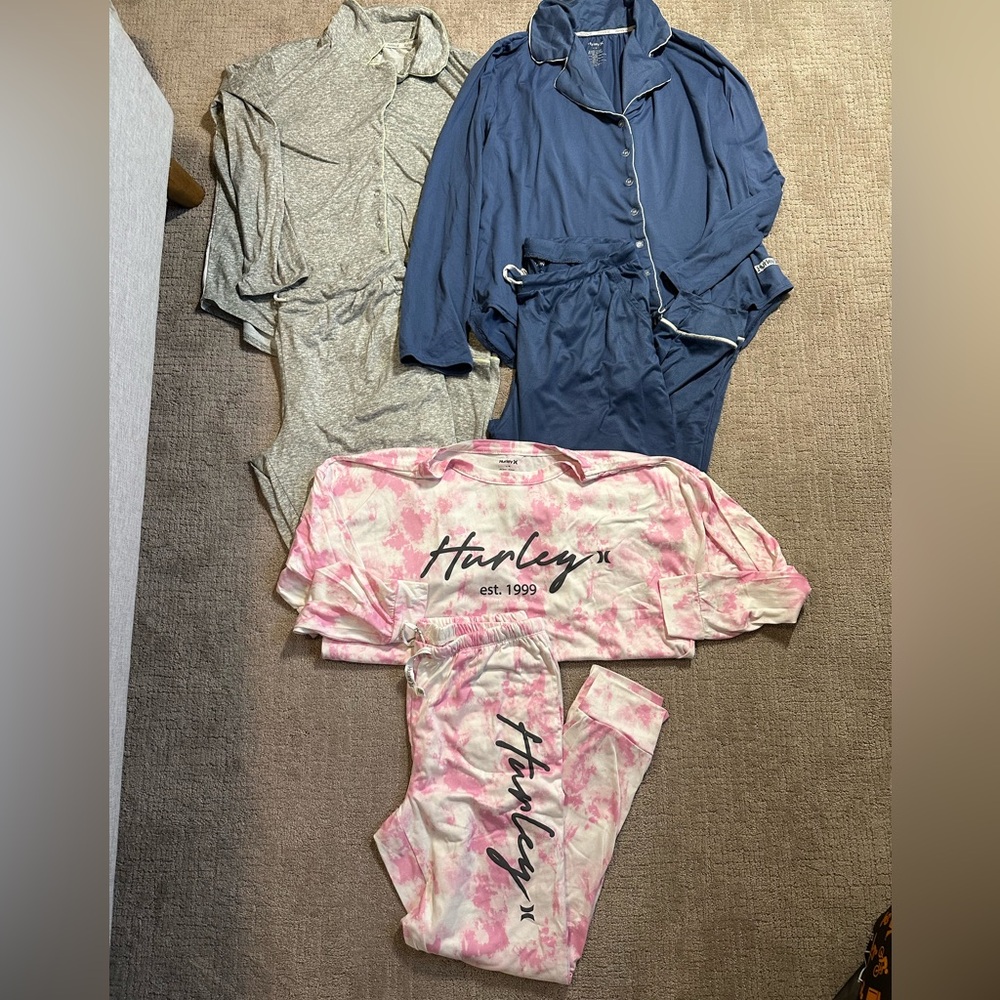Hurley Pajamas Sets Bundle